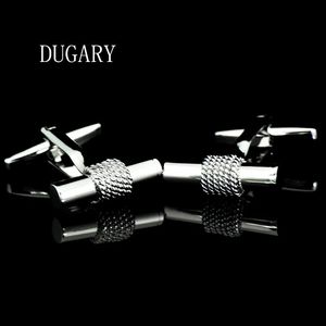 Dugary Jewelry French Sirt Cufflink para masculino Designer de marca Button Link