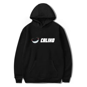 Calixd merch hoodie kvinnor män huva tröja streetwear överdimensionerad långärmad mode harajuku tröjor kläder för tonåringar