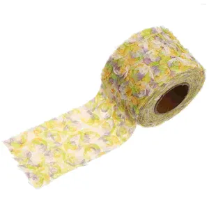 Present Wrap Little Rose Strap Gaze Brodery Fabric broderat DIY Craft Material Praktiskt