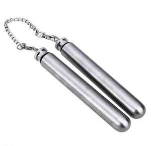 Creative Nunchucks Fask Flask Tubo 1 5 once portatile in acciaio inossidabile vino vaschetta per alcol tubi di vino alcolici tubo di alcol190m8910080