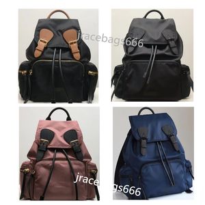 Designer Large women's backpack rucksack waterproof nylon cloth travel computer business backpack chain casual men's book backpack school student bookbag