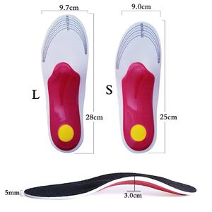 2024 Orthopedic Insoles for Flat Foot Orthotics Gel shoes sole Insert Pad Arch Support Pad For Plantar fasciitis Feet Care man women- for