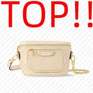 10A Designe Luxury MINI BUMBAG Waist Bags Crossbody Shoulder Bag Waist Welt Pocket TOP Mirror Quality M82335 Pouch Purse