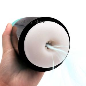 Máquina de masturbação masculina de Quaige 12 Frequência Auto encolhimento automático Vagina Artificial Masturbator Brinquedo sexual adulto para homem