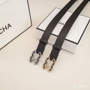 Women oryginalne skórzane pasy designerski pasek dla kobiet mężczyźni szerokość 3 cm 2,5 cm łańcuch gładki klamra krakra