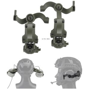 Zubehör Tactical Headset Rail Adapter Airsoft Headsets Halteret Fast Helme Kopfhörerhalterung für Ops Core ARC Team Wendy MLok