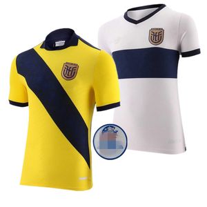 2024 fãs Equador Copa Jersey de futebol Ywllow Away biue pervi estupinan 24 25 gonzalo plata michael estrada futebol camisas de futebol thailand maillots jersey