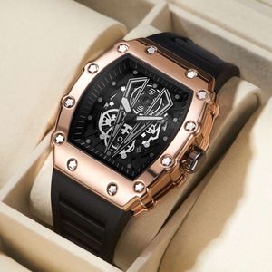 Obejrzyj zegarek dla mężczyzn w dużej mierze w pełni automatyczny kwarcowy zegarek Nocny Waterproof Waterproof Watch Student Watch