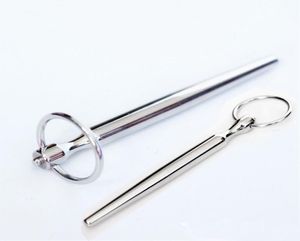 Medical Fetish Custom Design hochwertig extreme Edelstahl Männliche Penis -Plug -Urethral -Sounds Einfügen Hahnringe BDSM Sex Toy8215617