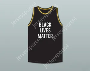 Anpassad Nay Namn Mens Youth/Kids Walter Scott 50 Black Lives Matter Basketball Jersey Stitched S-6XL