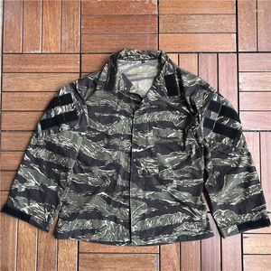 Hunting Jackets Tactical G3 Frog Suit Silver Tiger Spot Combat Top Long Sleeve