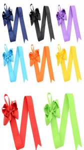 Организатор для волос Grosgrain Ribbon Hair Bow Organizer Organizer Bowd Holder для аксессуаров для волос дети BB Clip Herese8379829