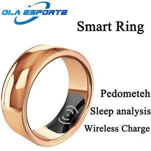 Smart Ring Multifunctional Waterproof Bluetooth Men Women Heart Rate Blood PressureOxygen Monitoring SleepMood 240423