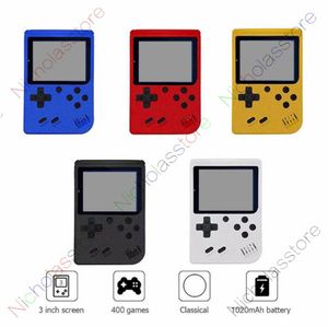 Plus 400 Nostalgic Games Box Console Handheld Game Players With AV Cable Support TV Display Output Family Play5645946