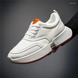 Casual Shoes Trend Canvas Men British Style Walking Sneakers Platform Street Sport Running Male