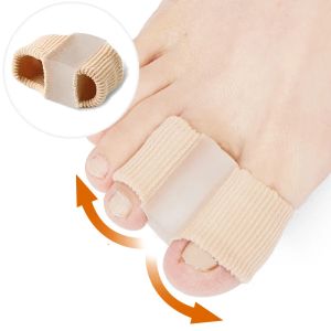 Treatment 1 Pairs Toe Separator Hallux Valgus Corrector Toe Spacer Spreader Fat Finger Corrector Thumb Bunion Straightener Foot Care Tool