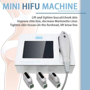 Portable Slim Equipment Mini Hifu Wrinkle Removal Face Skin Care Equipment Focused Ultrasound Lift