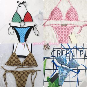 Projektant Sexy Womens Designers Zestawy bikinizoty przezroczysty pasek kształt stroju kąpielowego Panie Kąciki Kąciki pływanie