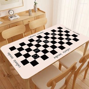 Table Cloth D40desk Mat Student Children Computer Waterproof Cute Cartoon Study Desk Leather Tablecloth Writing