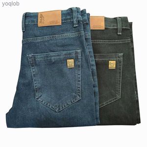 Män jeans herrar klassiska jeans jean homme pantalones hombre mens spijkerbroek mens mjuk svart cykel mens jeans täcker herrar pantl2404