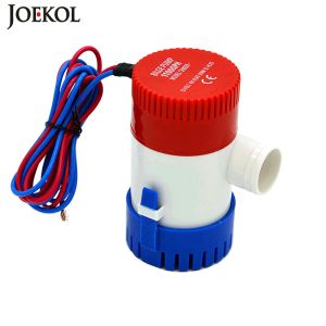 Pompe Spedizione gratuita DC 12V/24 V Pompa per bombole 500/750/1100 GPH, pompa dell'acqua elettrica per accessori per barche Marin, pompa dell'acqua della barca sommersi