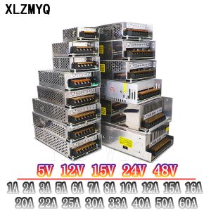 Elementy sterujące przełączanie zasilania 12V Napięcie 220 V do 12VACDC Zasilanie 5 V 12V 15V 24 V 48V 1A 3A 5A 7A 10A 20A 25A 30A 40A 50A LED SMP