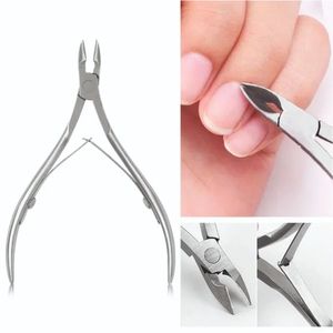 2024 Professional Stainless Steel Cuticle Nail Nipper Clipper Nail Art Manicure Pedicure Care Trim Plier Cutter Beauty Scissors Toolsfor