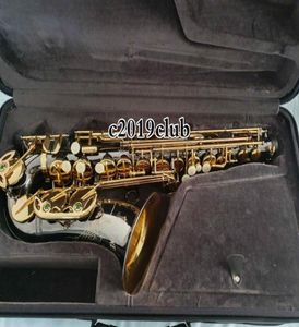 Julius Keilwerth EX90 Series III Brass Alto EB Tune Saxophone High Quality E Flat Musical Instrument Black Nickel Gold Carved Sax 8978579