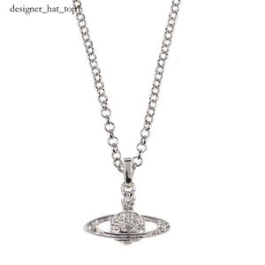 viviane westwood fashion Designer women Top quality Saturn Pearl Counterpart Personality Advanced Unique Classic Dainty Jewelry viviane westwood necklace 1549