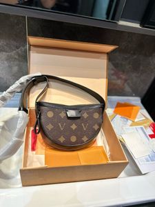 Moon Crossbody Package louiseviutionbag подлинный кожаный дизайн талии пакетов сцепление сфере бренд бренд для плеча дизайнерские сумки сумки для пакета кошелька кошелек