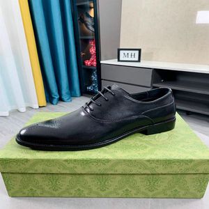 Designer Mens Oxfords Dress Business Party Suit Formal Lace Up Bee Real Leather Shoes Size 38-44