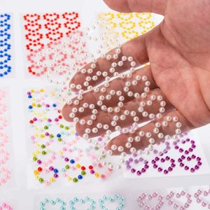 Tattoo Transfer 4/18mm Love Heart Face Gems Sweet Decoration Stickers for Party Acrylic Crystal Sticker DIY Crystal Rhinestone Temporary Tattoos 240426