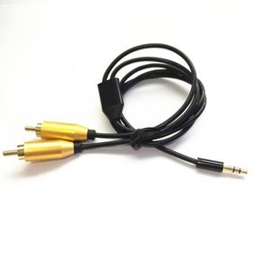 Car Aux Adine Extension Cable 35mm 18 quot Male до 2RCA MP3 PC 08M8062977982721