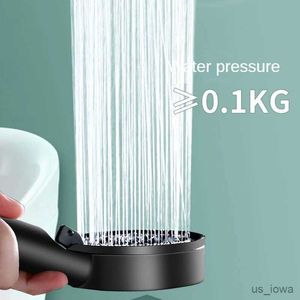 Bathroom Shower Heads High Pressure Shower Head 5 Modes Adjustable Showerheads with Hose Water Saving Rainfall Spray Nozzle Bathroom Accessories