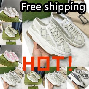 2024 Buty projektantów Tennis 1977 Sneakers Luksusowe buty płótno niebieskie buty gumowe vintage Casual Sneaker Classic Beige Men Buty