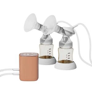 Bröstpumps Dual Electric Breast Pump Inget behov av manuell bröstpump som används för amning 2 -lägen och justerbara nivåer Lågbrus anti -återflöde 240424