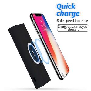 R Banks 50000mAh Power Pack Bidirectional Wireless Fast Charging PowerBank Portable Charger Type-C Externt batteri Lämpligt för iPhone 14 13 Samsung 240424