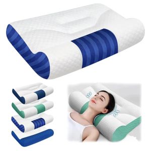 Pillow Super Ergonomic Pillow Neck Support Pillow Protect Your Neck Spine Orthopedic Bed Pillow for All Sleep Position in stock 50x30cm