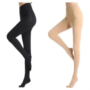 Care Medical Compression Panty Hose Compression Stockings Varicose Veins 3040mmhg Elastic Nursing Socks Third Compression Stockings