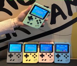 5 färger Portable Macaron Handheld Video Game Spelare kan lagra 800 typer av spel Retro Gaming Console 30 tum färgglad LCD -scd 8698388