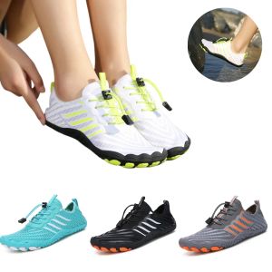 Scarpe unisex antislip scarpe d'acqua estate per donne uomini scarpe a piedi nudi per le scarpe sportive a secco traspirato in arrampicate da ginnastica da escursioni