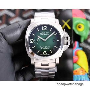 Panerei Submersibls 시계 Panerei Swiss 시계 몰래 시리즈 자동 운동 Sapphire Mirror 47mm 수입 고무 감시 대역 브랜드 이탈리아 스포츠 Uyem D2QH