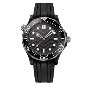 남성 시계 고품질 바다 42mm Orologio Uomo 사파이어 유리 고무 석영 마스터 맨 시계 손목 시계