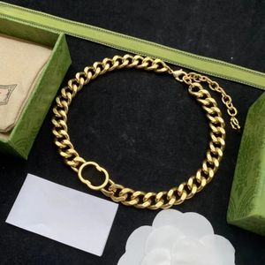 Классическое ожерелье для ожерелья бренда двойное g Дизайнерское ожерелье для женского молочного золотого колье с тигром головы коляска винтажные дизайнерские ювелирные украшения 8