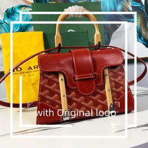Designerskie torby Sajgon torby torba luksusowe designerskie torebki oryginalna skóra podróżna crossbody top drewniany uchwyt najnowszy torba na ramię torebka 666 644