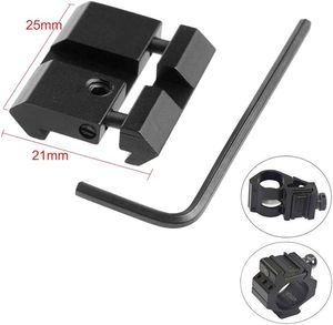 Tactical Military Dovetail Weaver Picatinny Adapter Rail 11mm to 22mm Mount Base Scope Mount Converter