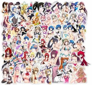 Transferência de tatuagem 70 PCs Cartoon Anime Sexy Girls Rabbit Girls Impermeáveis Diy Graffiti Skateboard Refrigerador Notebook Adesivos para decoração 240426