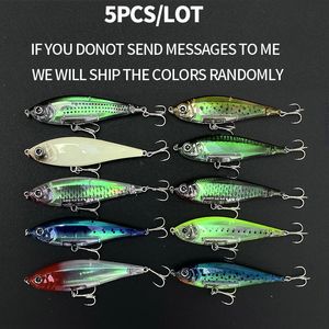 5st TwitchBaits Set 110mm 29G Sinking Pencil Bait for Fishing Bass Trout Lure Isca Artificial Pesca Fishing Tackle 9079 240417