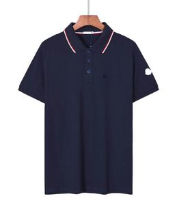 Herrendesigner Polos T -Shirt Frauen Mode Stickerei Abzeichen Geschäft Solid Polo Shirts Calssic Streifen Brustbrief T -Shirts T -Shirts komplette Etiketten