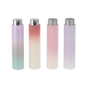 Neue 10 ml Marmormuster Parfümzerstäuberflasche tragbare Sprühflaschen nachfüllbare Reisegröße leerer Parfüm -Sprühgerät -Verteiler 1PCS - für